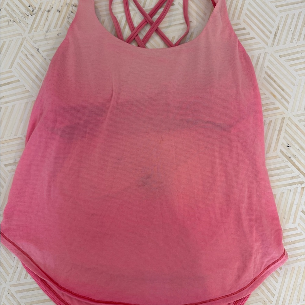 Lululemon Free To Be Wild 2-in-1 Tank Top size 10